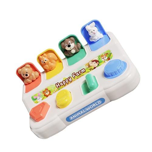 Uitndvyte Baby Entwicklungsspielzeug Die Feinmotorische Fähigkeiten Fördern Interaktive Popup Tierische Aktivitätsspielzeug Für Kleinkindausbildung Uitndvyte Baby Entwicklungsspielzeug Die Feinmotorische Fähigkeiten Fördern Interaktive Popup Tierische Aktivitätsspielzeug Für Kleinkindausbildung von Uitndvyte