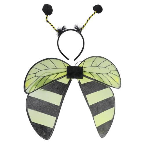 Uitndvyte Bienen Kostüm Set Mit Flügel Und Stirnband Set Bienen Flügel Schmetterling Flügel Halloween Flügel Für Themenpartys Uitndvyte Bienen Kostüm Set Mit Flügel Und Stirnband Set Bienen Flügel Schmetterling Flügel Halloween Flügel Für Themenpartys von Uitndvyte