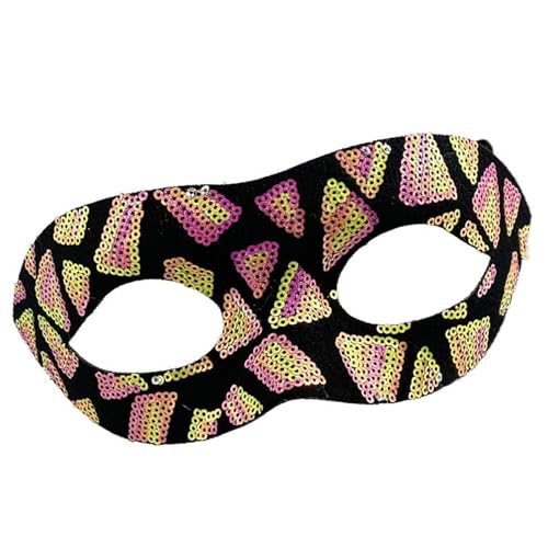 Uitndvyte Karnevals-Maskerade, Venezianerparty, halbes Gesicht, für Karneval, Halloween, Weihnachten, Partyzubehör von Uitndvyte