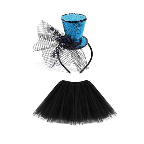 Uitndvyte Neujahrsparty-Kostüm-Set, Fliege, Tüllrock, gestreifte Strümpfe, Las Vegas, Karneval, Party-Requisiten Uitndvyte Neujahrsparty-Kostüm-Set, Fliege, Tüllrock, gestreifte Strümpfe, Las Vegas, Karneval, Party-Requisiten von Uitndvyte