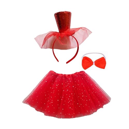 Uitndvyte Neujahrsparty-Kostüm-Set, Fliege, Tüllrock, gestreifte Strümpfe, Las Vegas, Karneval, Party-Requisiten Uitndvyte Neujahrsparty-Kostüm-Set, Fliege, Tüllrock, gestreifte Strümpfe, Las Vegas, Karneval, Party-Requisiten von Uitndvyte