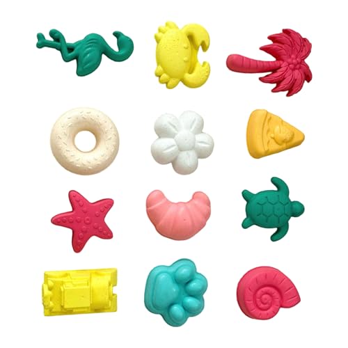 Uitndvyte Strandspielwerkzeug Sandformspielzeug Für Jungen Und Mädchen Blumenhersteller Form Set Creative Strand Sandspiel von Uitndvyte
