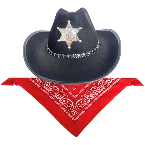 Uitndvyte Western-Kuh-Jungenkostüm-Set, Westernkuh, Jungen, Outfits, Cowgirl-Hut, Bandana für Halloween, Party, Verkleidung, Rollenspiele, Cosplay Uitndvyte Western-Kuh-Jungenkostüm-Set, Westernkuh, Jungen, Outfits, Cowgirl-Hut, Bandana für Halloween, Party, Verkleidung, Rollenspiele, Cosplay von Uitndvyte