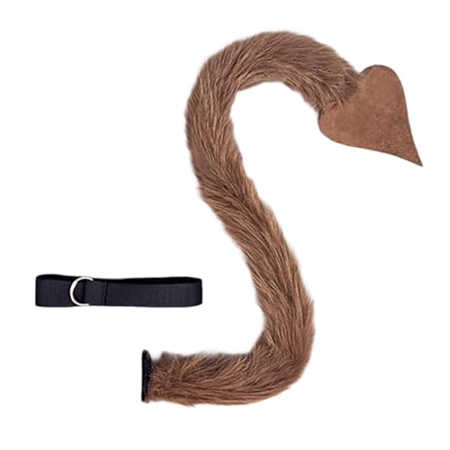 Uitndvyte Yaks-Ohren- und Schwanz-Set, Tier-Yak-Kostüm-Set, Yaks-Ohren-Stirnband, Yaks-Schwanz, Halloween, Cosplay, Jungen, Mädchen, 1/2-teilig Uitndvyte Yaks-Ohren- und Schwanz-Set, Tier-Yak-Kostüm-Set, Yaks-Ohren-Stirnband, Yaks-Schwanz, Halloween, Cosplay, Jungen, Mädchen, 1/2-teilig von Uitndvyte