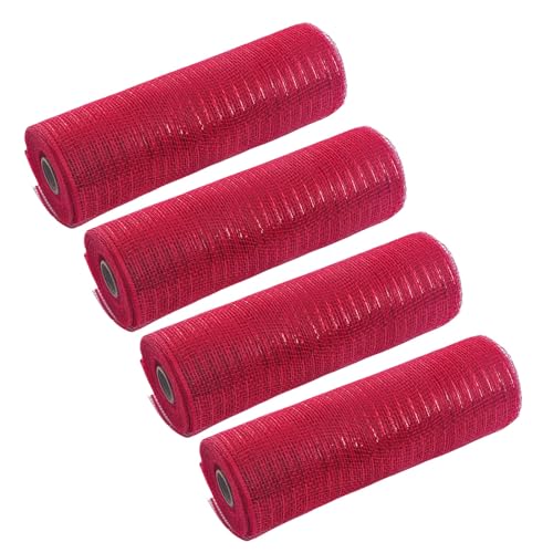 Wasserdichtes Kunststoff-Geflecht für Weihnachtsbaumschmuck, Schleifen, Geschenkkörbe, 4 Stück Wasserdichtes Kunststoff-Geflecht für Weihnachtsbaumschmuck, Schleifen, Geschenkkörbe, 4 Stück von Uitndvyte