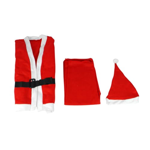 Weihnachtsmann-Kostüm, Anzug, Zubehör, Weihnachtsmann-Kostüm für Herren, Damen, Kinder, bequemes Weihnachtsmann-Kostüm, Kostüm Weihnachtsmann-Kostüm, Anzug, Zubehör, Weihnachtsmann-Kostüm für Herren, Damen, Kinder, bequemes Weihnachtsmann-Kostüm, Kostüm von Uitndvyte