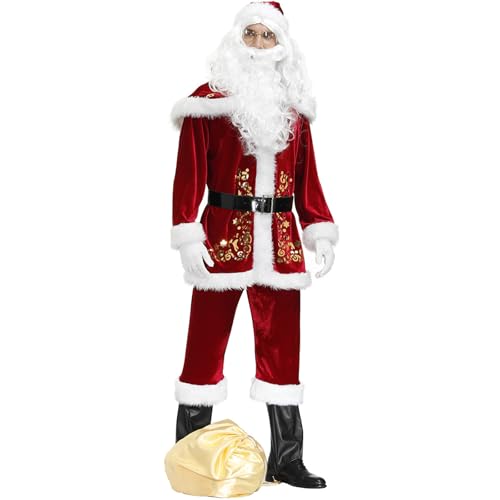 Weihnachtsmann-Kostüm, Weihnachtskostüm, Weihnachtsmann-Kostüm für Erwachsene Weihnachtsmann-Kostüm, Weihnachtskostüm, Weihnachtsmann-Kostüm für Erwachsene von Uitndvyte