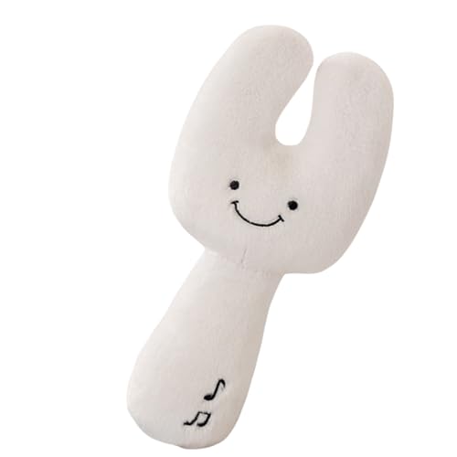 Kuscheltier Musikinstrumente, Kreatives Plüschtier Gitarre Stofftier Geige Plüsch Spielzeug, Plüschtier Musikinstrumente Kissen Plüschpuppe, Geschenke für Kinder Jungen und Mädchen (30cm,Stimmgabel) von Uixxducc