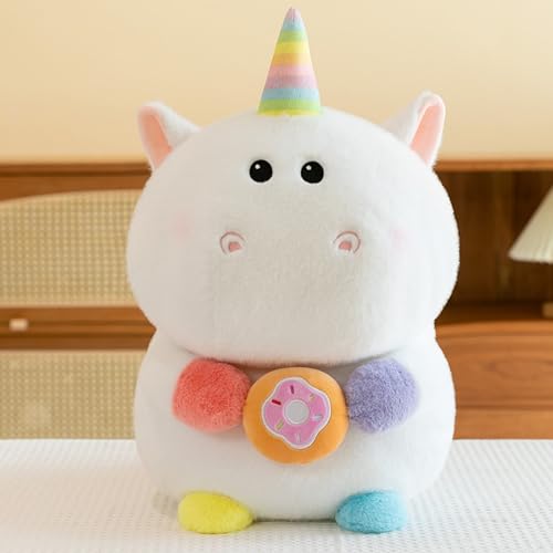 Uixxducc Einhorn Kuscheltier Stofftier, Süßes Plüschtier Einhörner Plüsch Spielzeug zum Spielen und Kuscheln, Deko & Geschenk für Mädchen Jungen Kinder & Erwachsene (20cm) von Uixxducc