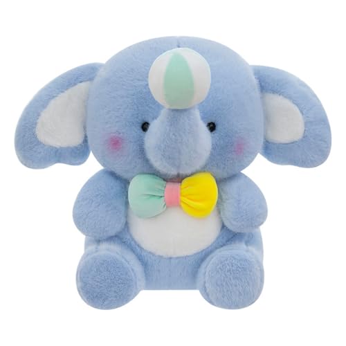 Uixxducc Elefant Kuscheltier, Elefant Plüschtier Stofftier, Süßes Elefant Plüsch Spielzeug zum Spielen und Kuscheln, Geschenk für Mädchen Jungen Kinder & Erwachsene (40cm) von Uixxducc