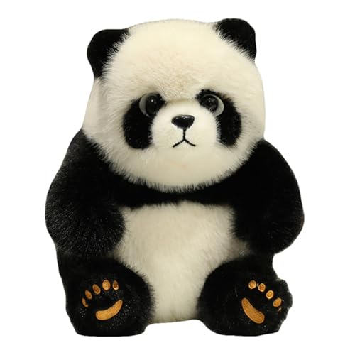 Uixxducc Kuscheltier Panda Plüschtier Eisbär Stofftier, Plüschtier Tier Kissen Niedliche Panda Eisbär Plüsch Spielzeug, Geschenke für Kinder Jungen und Mädchen (35cm,Panda) von Uixxducc
