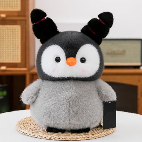 Uixxducc Kuscheltier Pinguin, Süße Pinguin Plüschtier Stofftier, Weiches Pinguinpuppe Plüsch Spielzeug, Geschenk für Mädchen Jungen Kinder & Erwachsene (23CM,B) von Uixxducc