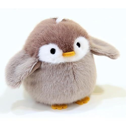 Uixxducc Kuscheltier Vogel Plüschtier Klein Pelzige Vogel Stofftier Plüschpuppe 12 cm Plüsch-Vogel Schlüsselanhänger Kuscheltier Geschenke für Jungen und Mädchen (A) von Uixxducc