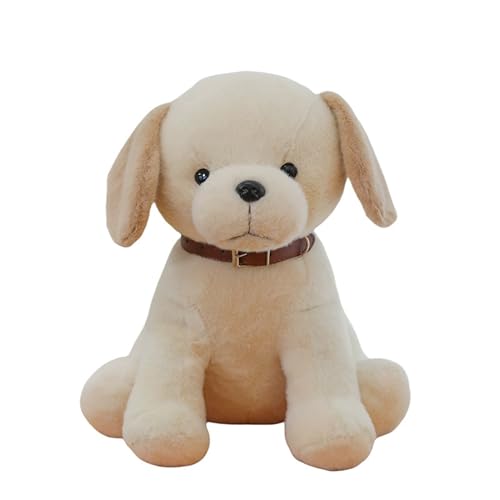 Uixxducc Labrador-Plüschhund Soft Kuscheltier Für Kleinkinder & Kinder, Weich Und Kuschelig, Plüsch-Hund, Haustier - Plüschtier, Kuscheltier Beige (22cm) von Uixxducc