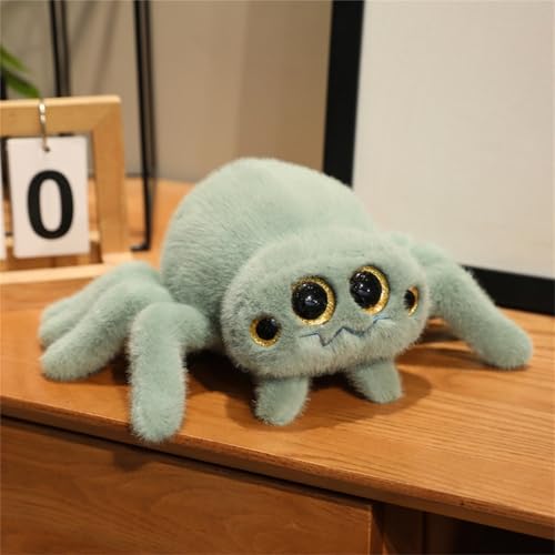 Uixxducc Lebensechte Spinne Plüschtier Puppe, Stofftier Niedlicher Spinnen, Kuscheltiere Simulation Spinne, Kuscheltier Geschenk Spinnenpuppe Für Kinder Geschenk (Puppe,D) von Uixxducc
