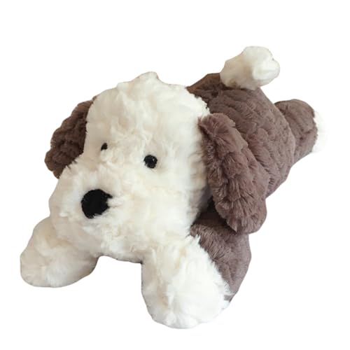 Uixxducc Plüschtier Hund Kuscheltier Kawaii Flauschiger Plüsch Hund Stofftier zum Spielen, Sammeln & Kuscheln für Kinder Jungen Mädchen Kinderspielzeug Geschenk (55 cm) von Uixxducc