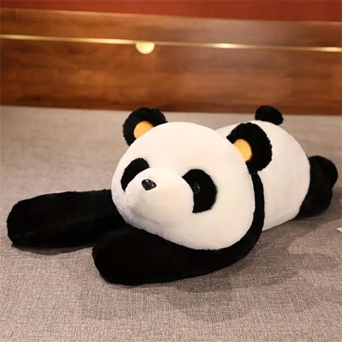 Uixxducc Süßes Plüschtier Panda Kissen 60cm Kuscheltier Stofftier Groß Weich Plüsch Puppe Spielzeug Sofa Dekoration Geburtstag Geschenke für Freund, Freundin Weihnachten, Halloween von Uixxducc