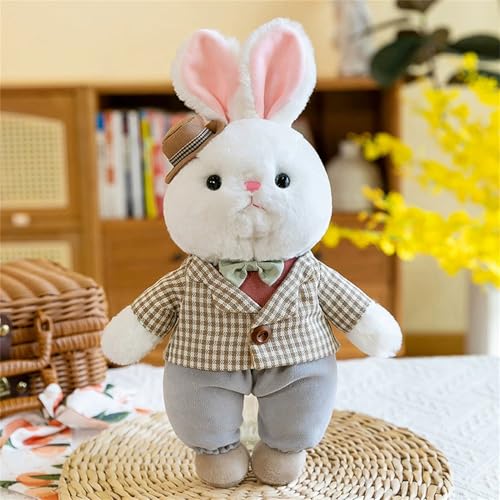 Uixxducc Teddybär 28 cm, Stofftier Teddy, Kuscheltier Bär Aus Plüsch, Zum Kuscheln Und Spielen Für Babys & Kinder Stofftier Geschenk (B) von Uixxducc