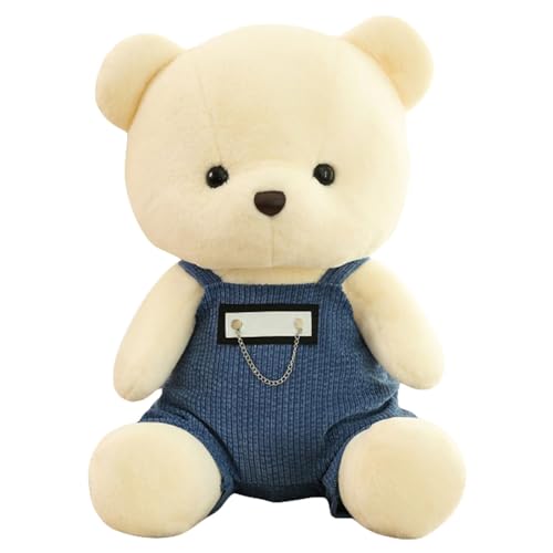 Uixxducc Teddybär Kuscheltier Plüschtier Weiches Teddybär Stofftier Bär Puppe Kuscheltier Bär Spielzeug Kissen Geschenk für Kinder (Blau,25cm) von Uixxducc