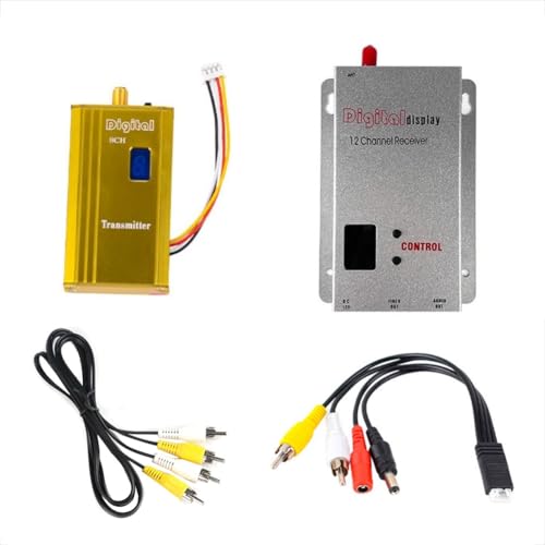 Ujjdwiurgh 1,2 G 1,5 W FPV VTX VRX 8CH 1500 Mw Audio Video Transmitter Empfänger für FPV RC Quadcopter Drohne Ujjdwiurgh 1,2 G 1,5 W FPV VTX VRX 8CH 1500 Mw Audio Video Transmitter Empfänger für FPV RC Quadcopter Drohne von Ujjdwiurgh