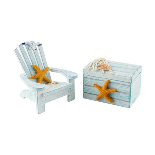Ujjdwiurgh 1 x Mini-Stuhl-Set für den Strand, Miniatur-Tische, Mini-Stuhl, dekorativer Stuhl A Ujjdwiurgh 1 x Mini-Stuhl-Set für den Strand, Miniatur-Tische, Mini-Stuhl, dekorativer Stuhl A von Ujjdwiurgh