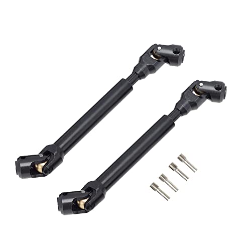 Ujjdwiurgh 2 Stück 112-163 mm Antriebswelle CVD Universaldichtung für SCX10 Axial SCX10 II TRX4 1/10 Teile zur Verbesserung des Autos mit Fernbedienung von Ujjdwiurgh
