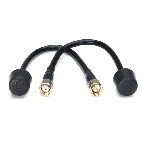 Ujjdwiurgh 2 Stück 5,8 GHz 3 dBi 5000-6000 MHz 150 mm RHCP RP-SMA/SMA FPV Antenne für RC FPV Drohne Teil Ujjdwiurgh 2 Stück 5,8 GHz 3 dBi 5000-6000 MHz 150 mm RHCP RP-SMA/SMA FPV Antenne für RC FPV Drohne Teil von Ujjdwiurgh