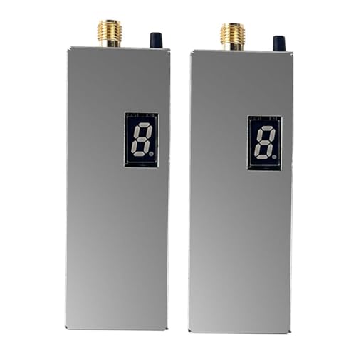 Ujjdwiurgh 2 Stück FPV 1,2 G 1,3 G 1,6 W VTX-Sender 8CH 0,1 mW / 25 mW / 800 mW / 1600 mW VTX-Sender für RC Drohne FPV Reichweite Ujjdwiurgh 2 Stück FPV 1,2 G 1,3 G 1,6 W VTX-Sender 8CH 0,1 mW / 25 mW / 800 mW / 1600 mW VTX-Sender für RC Drohne FPV Reichweite von Ujjdwiurgh
