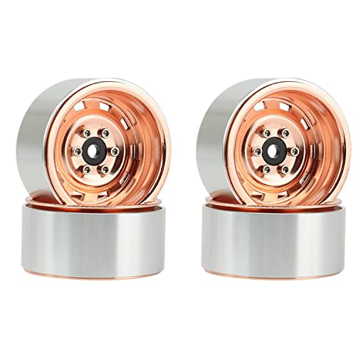 Ujjdwiurgh 4 STÜCKE 1,9 Metall Beadlock Radnabenfelge für 1/10 RC Crawler Car Gold Ujjdwiurgh 4 STÜCKE 1,9 Metall Beadlock Radnabenfelge für 1/10 RC Crawler Car Gold von Ujjdwiurgh