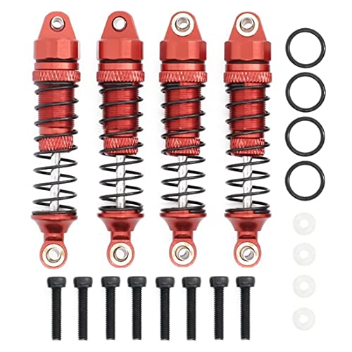 Ujjdwiurgh 4 St¨¹Ck STO?D?Mpfer Vorne und Hinten Aus Metall f¨¹r LaTrax Teton Desert Prerunner 1/18 RC Truck Car Upgrade Parts,A von Ujjdwiurgh