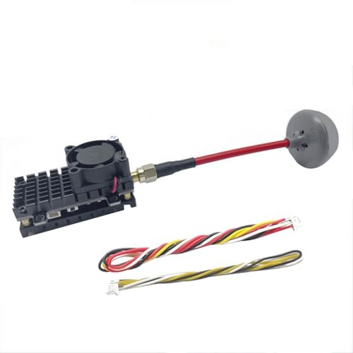 Ujjdwiurgh 5,8 GHz, 2 W, FPV VTX Sender + FPV-Antenne, 2000 mW, 48 Kanäle, Audio-Videosender für RC FPV-Drohne Ujjdwiurgh 5,8 GHz, 2 W, FPV VTX Sender + FPV-Antenne, 2000 mW, 48 Kanäle, Audio-Videosender für RC FPV-Drohne von Ujjdwiurgh