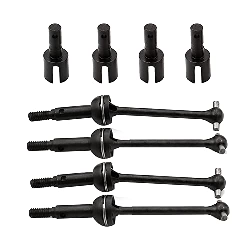 Ujjdwiurgh 8-Teiliges Metall-Stahl-Getriebegelenk Cup Cup Drive Shaft Set CVD für LC Racing PTG-2 PTG2 1/10 RC Car Upgrade Parts Ujjdwiurgh 8-Teiliges Metall-Stahl-Getriebegelenk Cup Cup Drive Shaft Set CVD für LC Racing PTG-2 PTG2 1/10 RC Car Upgrade Parts von Ujjdwiurgh