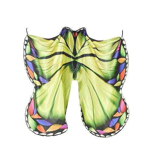 Ujjdwiurgh Ausgefallenes Halloween-Schal für Damen mit Schmetterlingsflügel, Maske, Fee, Damen-Tanzkostüm, Halloween-Mädchen, Performance-Kleidung, Langlebig, Wiederverwendbar Ujjdwiurgh Ausgefallenes Halloween-Schal für Damen mit Schmetterlingsflügel, Maske, Fee, Damen-Tanzkostüm, Halloween-Mädchen, Performance-Kleidung, Langlebig, Wiederverwendbar von Ujjdwiurgh