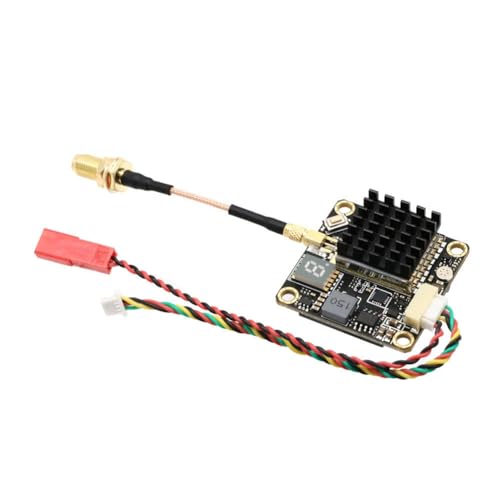 Ujjdwiurgh FX2-Dominator, Smart-Audio, 2 W, 5,8 GHz, 40 Kanäle, FPV-Sender mit Mikrofon für Wizard X220s RC Drohne Ujjdwiurgh FX2-Dominator, Smart-Audio, 2 W, 5,8 GHz, 40 Kanäle, FPV-Sender mit Mikrofon für Wizard X220s RC Drohne von Ujjdwiurgh