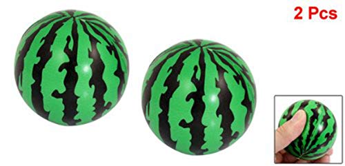 Ujjdwiurgh Kinder Schaum Squeeze Stress Schwamm grün Schwarz 2,3" Dmr Wassermelonen Kugelspielzeug 2 Stück Ujjdwiurgh Kinder Schaum Squeeze Stress Schwamm grün Schwarz 2,3" Dmr Wassermelonen Kugelspielzeug 2 Stück von Ujjdwiurgh