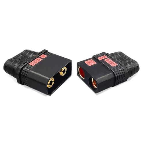 Ujjdwiurgh QS8-S Hochleistungs-Batterieanschluss, Funkensicherer Goldanschluss, ? Netzstecker f¨¹r RC-Pflanzenschutz, Drohnen-Automodell von Ujjdwiurgh