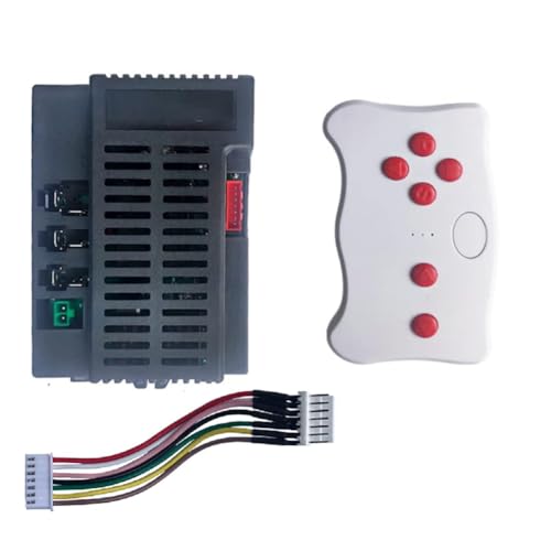 Ujjdwiurgh RX74-1 24 V 2,4 G Bluetooth-Fernbedienungsempf?nger-Controller-Box-Kit f¨¹r Elektrisches Kinderspielzeugauto von Ujjdwiurgh