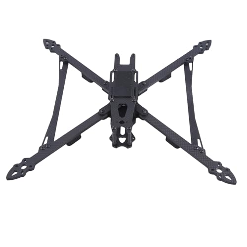 Ujjdwiurgh Truex XL9 V2 FPV-Rahmenkits Aus 3K-Vollkarbonfaser, 5-Mm-Arm für RC Freestyle 9-Langstrecken-Cinematic-Drohne, Einfache Installation, Einfache Bedienung von Ujjdwiurgh