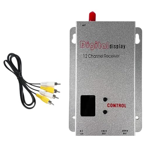 Ujjdwiurgh VRX FPV-Empfänger, 1,2 G, 1,5 W, Audio- und Video-Receiver, 12 Kanäle, 1500 mW, für RC Drohne FPV Reichweite Ujjdwiurgh VRX FPV-Empfänger, 1,2 G, 1,5 W, Audio- und Video-Receiver, 12 Kanäle, 1500 mW, für RC Drohne FPV Reichweite von Ujjdwiurgh