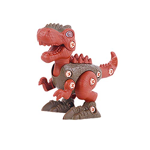 Ujjdwiurgh Zerlegen Von Dinosaurier Spielzeugen SpleißEn Von Dinosaurier DIY BaukäSten mit Bohr- und Schrauben Dreher Werkzeugen für Kinder (B) von Ujjdwiurgh