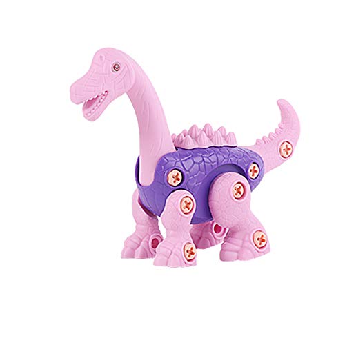 Ujjdwiurgh Zerlegen Von Dinosaurier Spielzeugen SpleißEn Von Dinosaurier DIY BaukäSten mit Bohr- und Schrauben Dreher Werkzeugen für Kinder (F) von Ujjdwiurgh