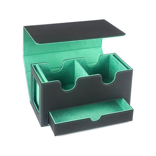 Ukbzxcmws Sammelkarten PU Leder Sammelkarten Spielzeugbehälter Mit Schublade Kartenaufbewahrungskoffer Spielkartensammler Ukbzxcmws Sammelkarten PU Leder Sammelkarten Spielzeugbehälter Mit Schublade Kartenaufbewahrungskoffer Spielkartensammler von Ukbzxcmws