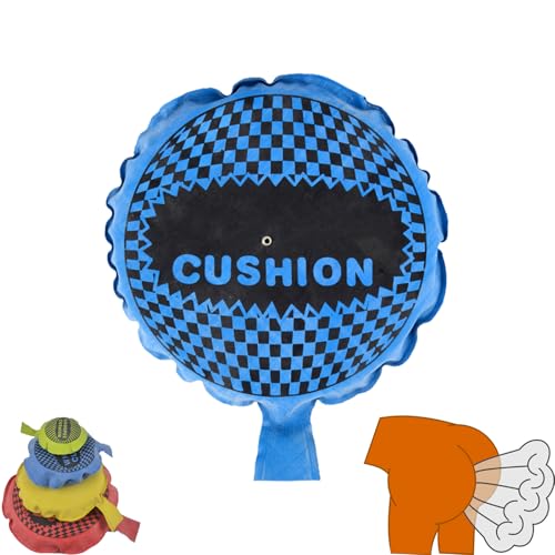 Furzkissen Selbstaufblasend,pupskissen Groß,furzkissen,pupskissen,streich Requisiten,geräusch Streich,pupskissen Furzkissen Kinder,Streich-Furz-Tasche,Gag-Witzkissen,Neuheit Gag Spielzeug-D||25cm von Ukisisi