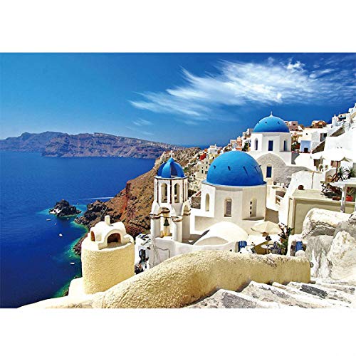 1000 Stück Puzzle - Aegean Sea - Erwachsene Teenager Kinder Puzzle Großes Puzzle Spielzeug Geschenk Pädagogisch Intellektuell Dekomprimieren Spaß Familienspiel von Ulalaza