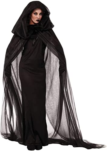 Halloween-Kostüme für Damen, Fledermaus, gefallener Engel, Teufel, Vampir, Hexenkleid, für Erwachsene, Cosplay-Zubehör, Style-5, Größe L von Ulalaza