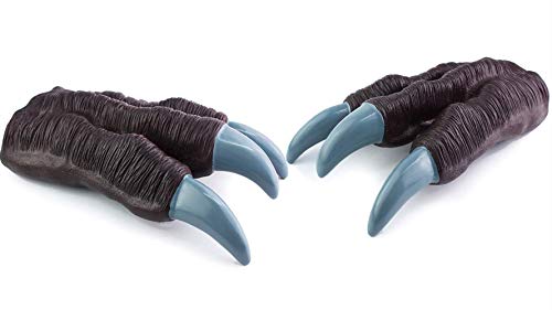 Ulalaza 1 Paar Dinosaurier-Klauen, Dino, Cosplay, Pfotenhandschuhe, Kostümzubehör für Velociraptor, Rollenspiel, Partyzubehör Ulalaza 1 Paar Dinosaurier-Klauen, Dino, Cosplay, Pfotenhandschuhe, Kostümzubehör für Velociraptor, Rollenspiel, Partyzubehör von Ulalaza