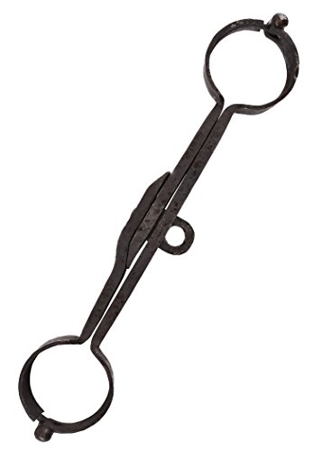 Ulfberth Handschellen aus Stahl im Mittelalter-/ Kerker-Look für Rollenspiele - Erwachsene Ulfberth Handschellen aus Stahl im Mittelalter-/ Kerker-Look für Rollenspiele - Erwachsene von Ulfberth