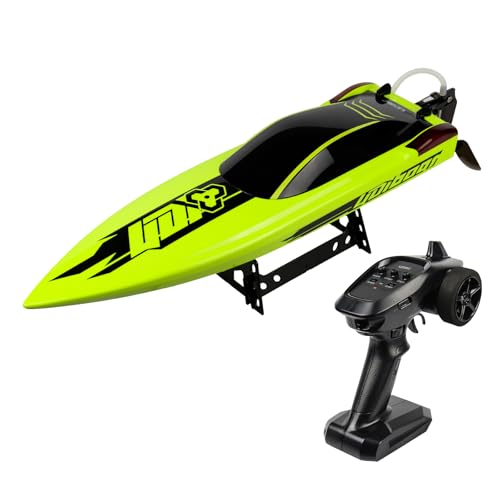 Ulifance UDI018 RC Boot Brushless für Pools und Seen, Groß Ferngesteuertes Boot Grün von Ulifance