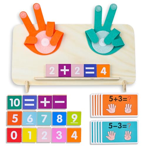 Ulikey Holz Mathe-Zählspielzeug, Mathe Spielzeug Zählen Lernen für Kinder, Pädagogisches Lern-Zahlenspielzeug für Kleinkinder Montessori Mathe-Lernspielzeug für 3-6 Jahre Jungen und Mädchen Ulikey Holz Mathe-Zählspielzeug, Mathe Spielzeug Zählen Lernen für Kinder, Pädagogisches Lern-Zahlenspielzeug für Kleinkinder Montessori Mathe-Lernspielzeug für 3-6 Jahre Jungen und Mädchen von Ulikey
