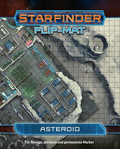 Starfinder Flip-Mat: Asteroid von Das Schwarze Auge